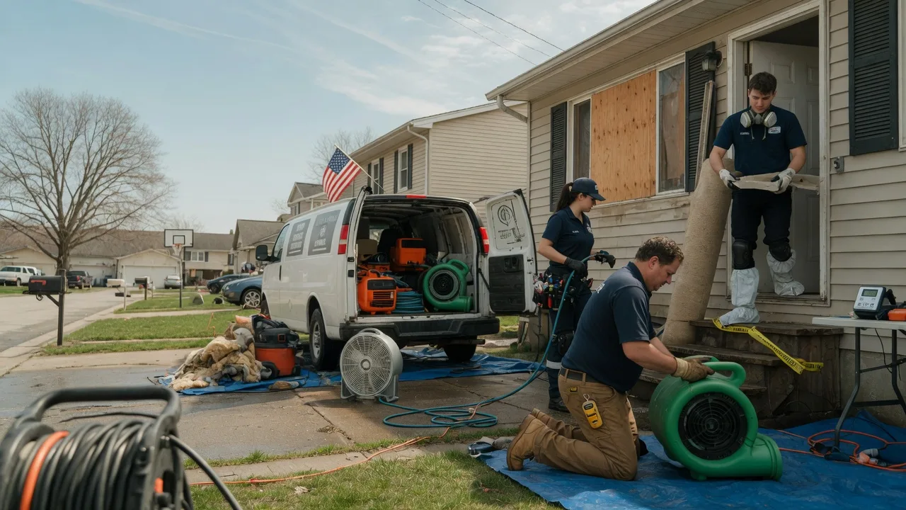 Water Damage Restoration in Merrillan, WI near me